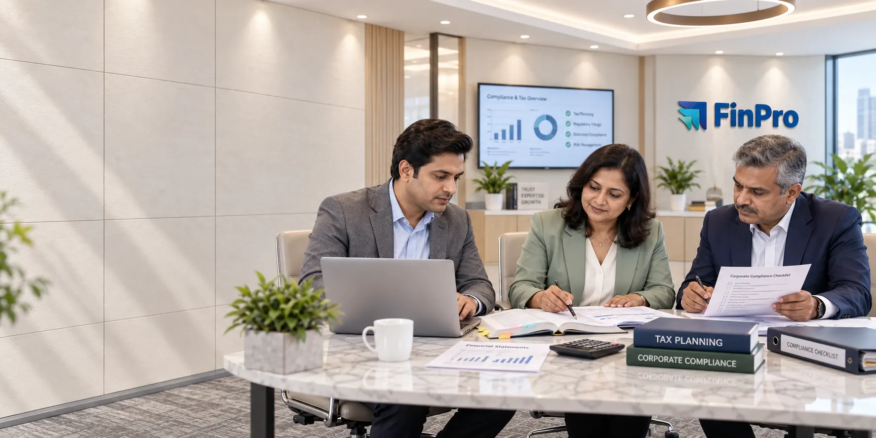 FinPro financial advisory meeting